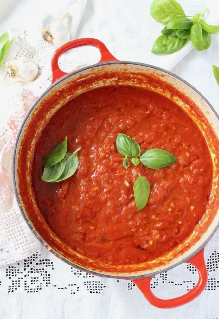 Vegan Tomato Sauce - Authentic Italian Recipe