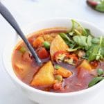 Healthy Vegan Potato Soup