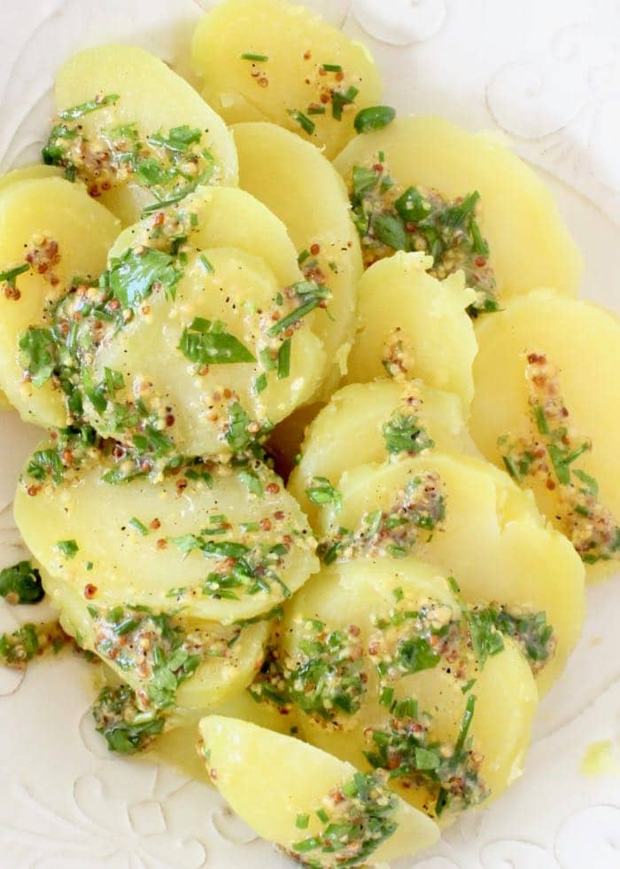 Easy French Potato Salad Recipe Veggie Society
