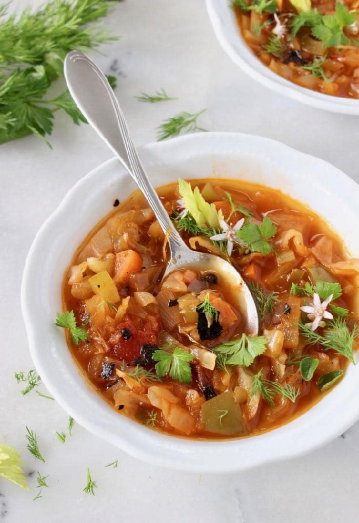 Vegan Cabbage Soup Recipe