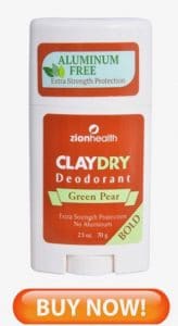 ClayDry Deodorant - Vegan
