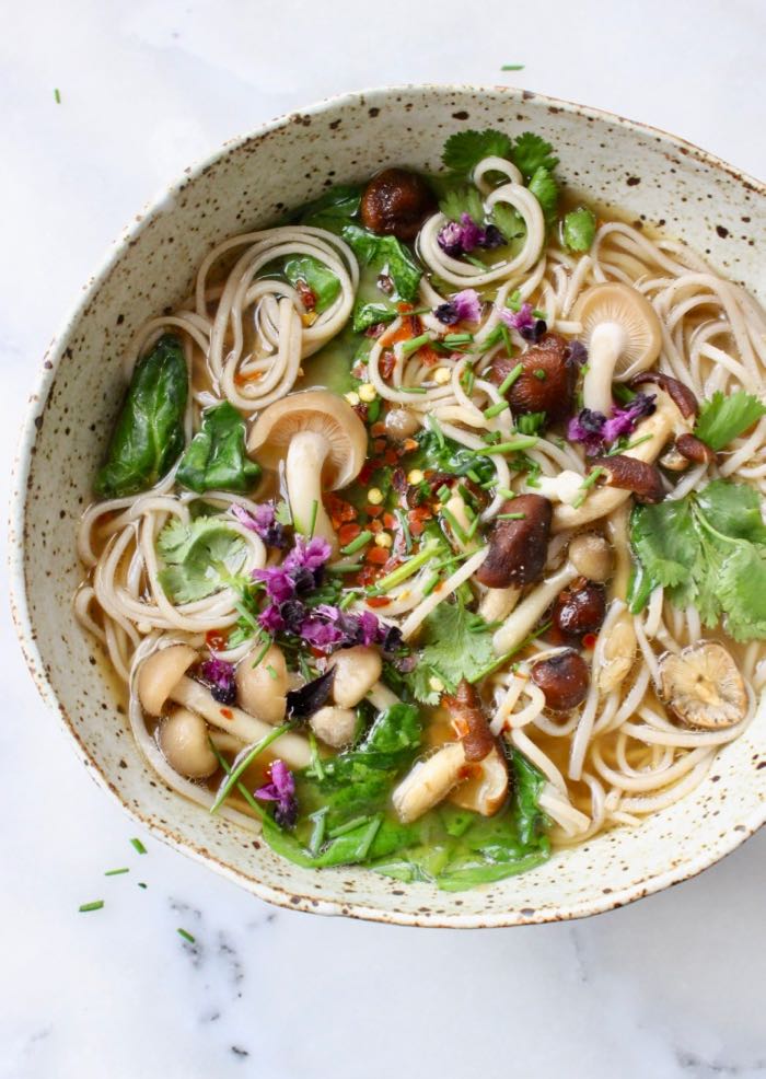 Vegan Miso Noodle Soup Recipe