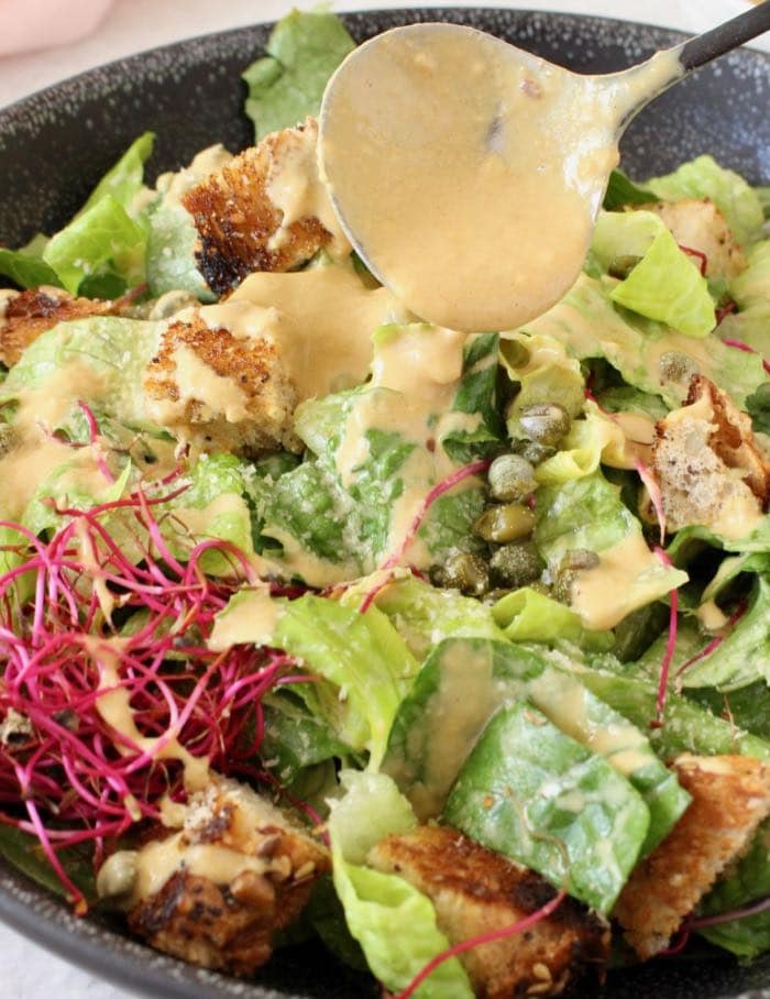 Vegan Caesar Salad Dressing Recipe
