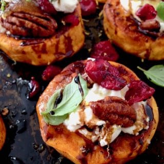Roasted Sweet Potato Rounds Appetizers