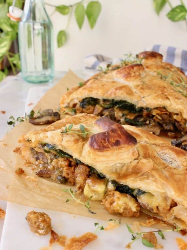 Vegan Mushroom Wellington Story • Veggie Society