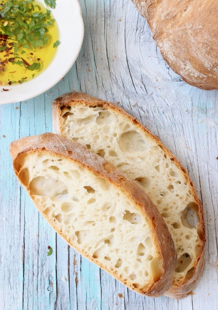Italian Crusty Bread for Bread Soup