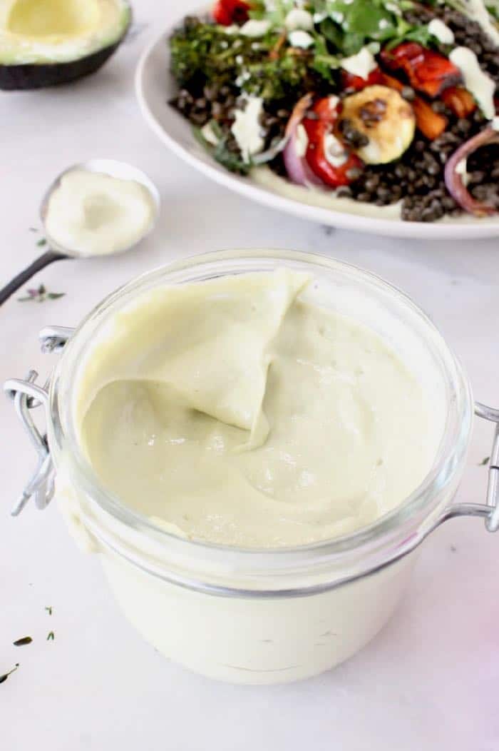 Creamy Vegan Garlic Aioli. GF, No Oil, WFPB Recipe!