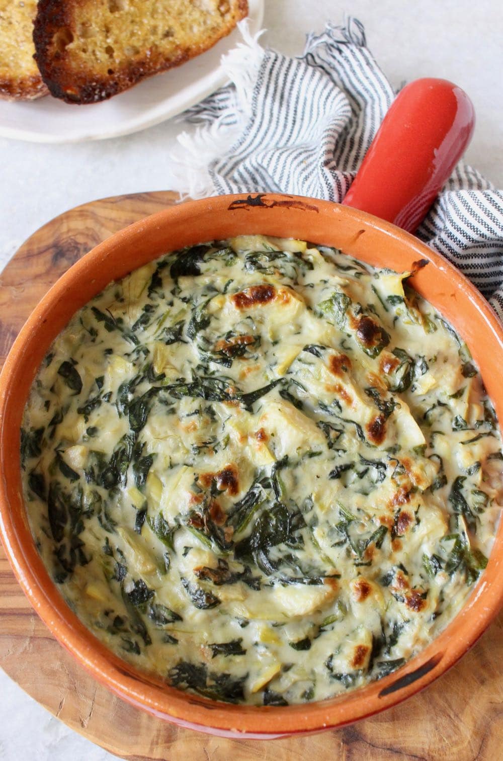 how to make vegan spinach and artichoke dip appetizer
