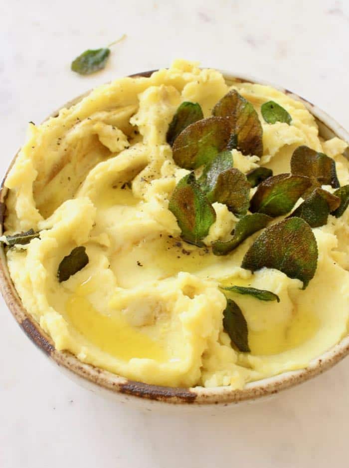 The Best Olive Oil Mashed Potatoes