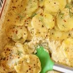 creamy vegan scalloped potatoes