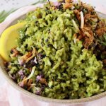 Coconut Spinach Rice