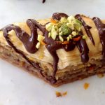 Vegan Baklava with Walnuts, Pistachios and Chocolate