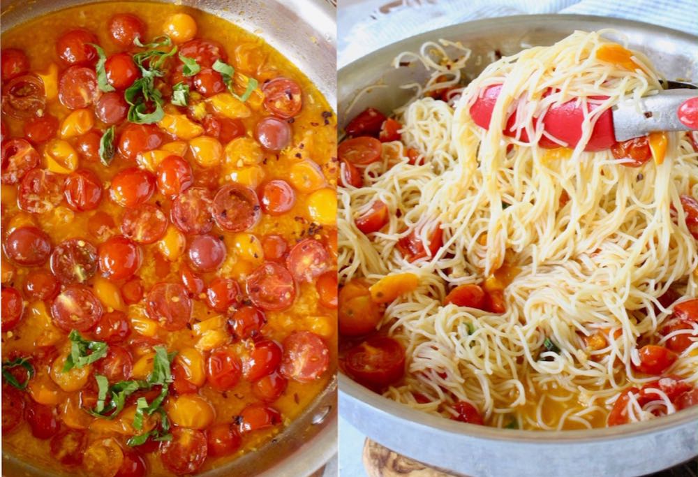 cherry tomatoes pasta