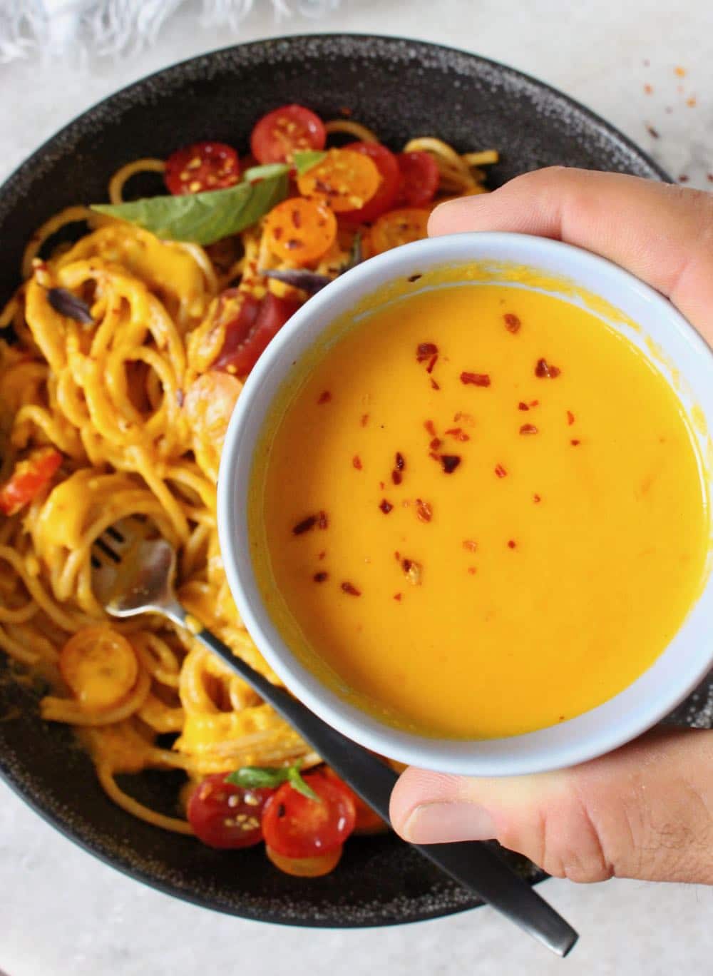 golden yellow heirloom tomato sauce 