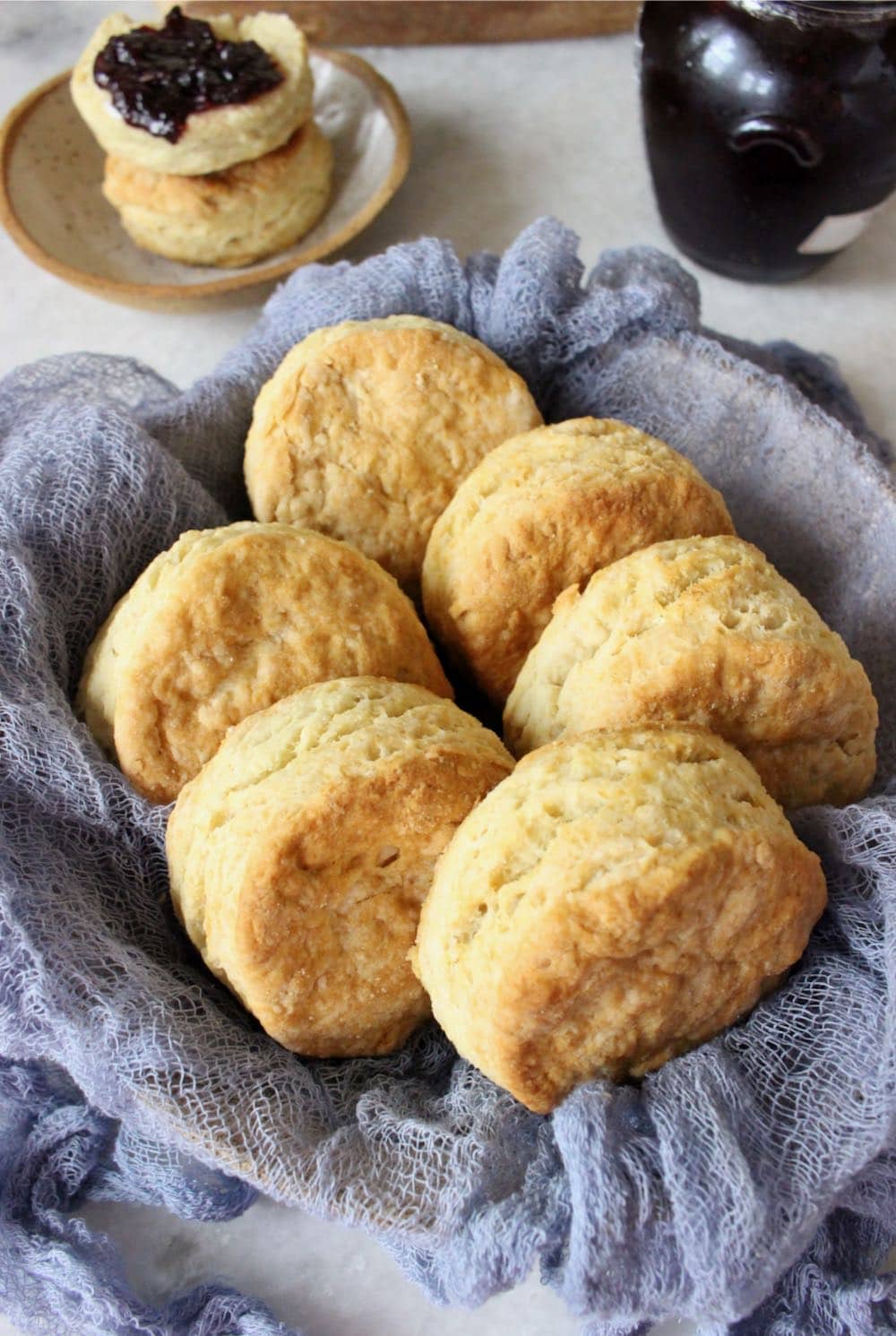 Fluffy Vegan Biscuits for Thanksgiving