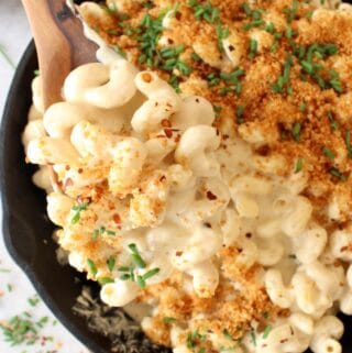 Vegan mac and cheese from scratch