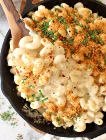 Vegan mac and cheese from scratch