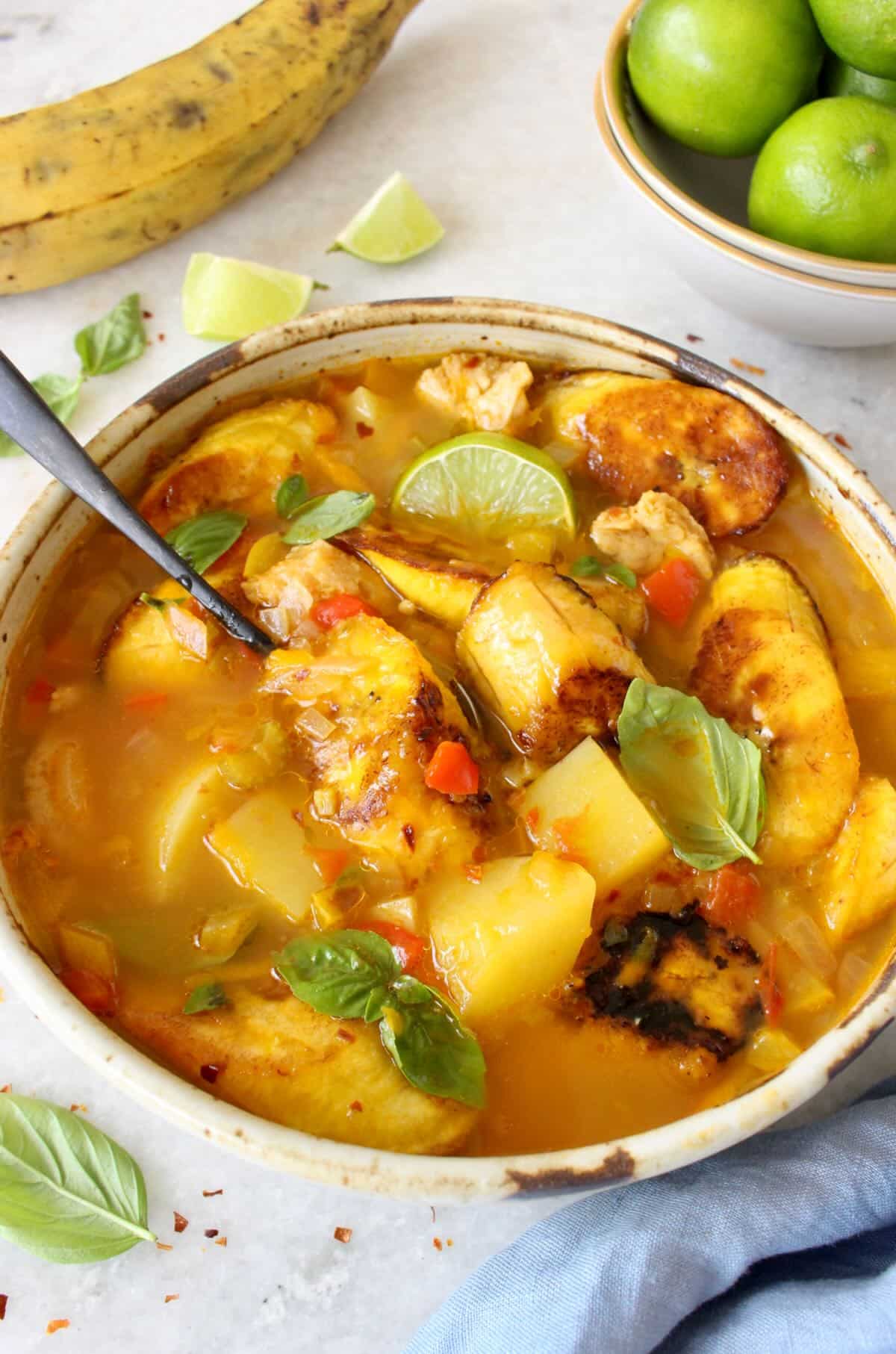 Spanish Vegetable Soup (Caribbean Style)