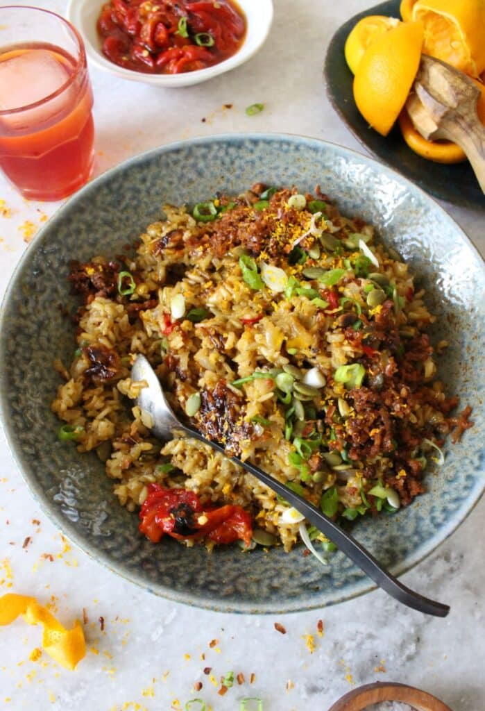 Citrus Rice • Veggie Society