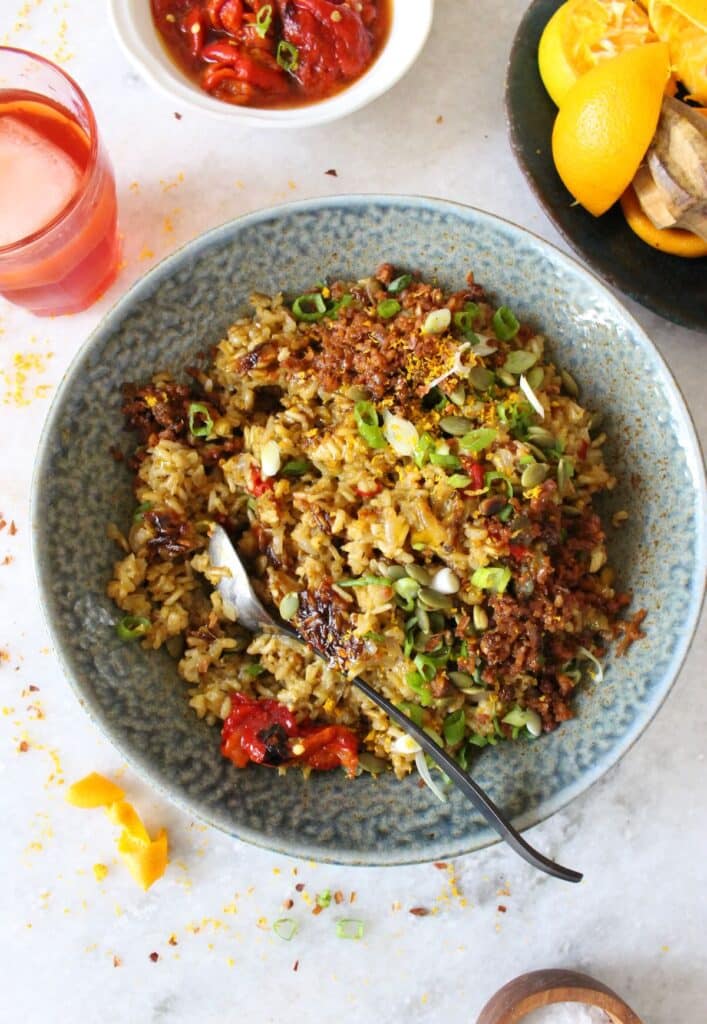 Citrus Rice • Veggie Society