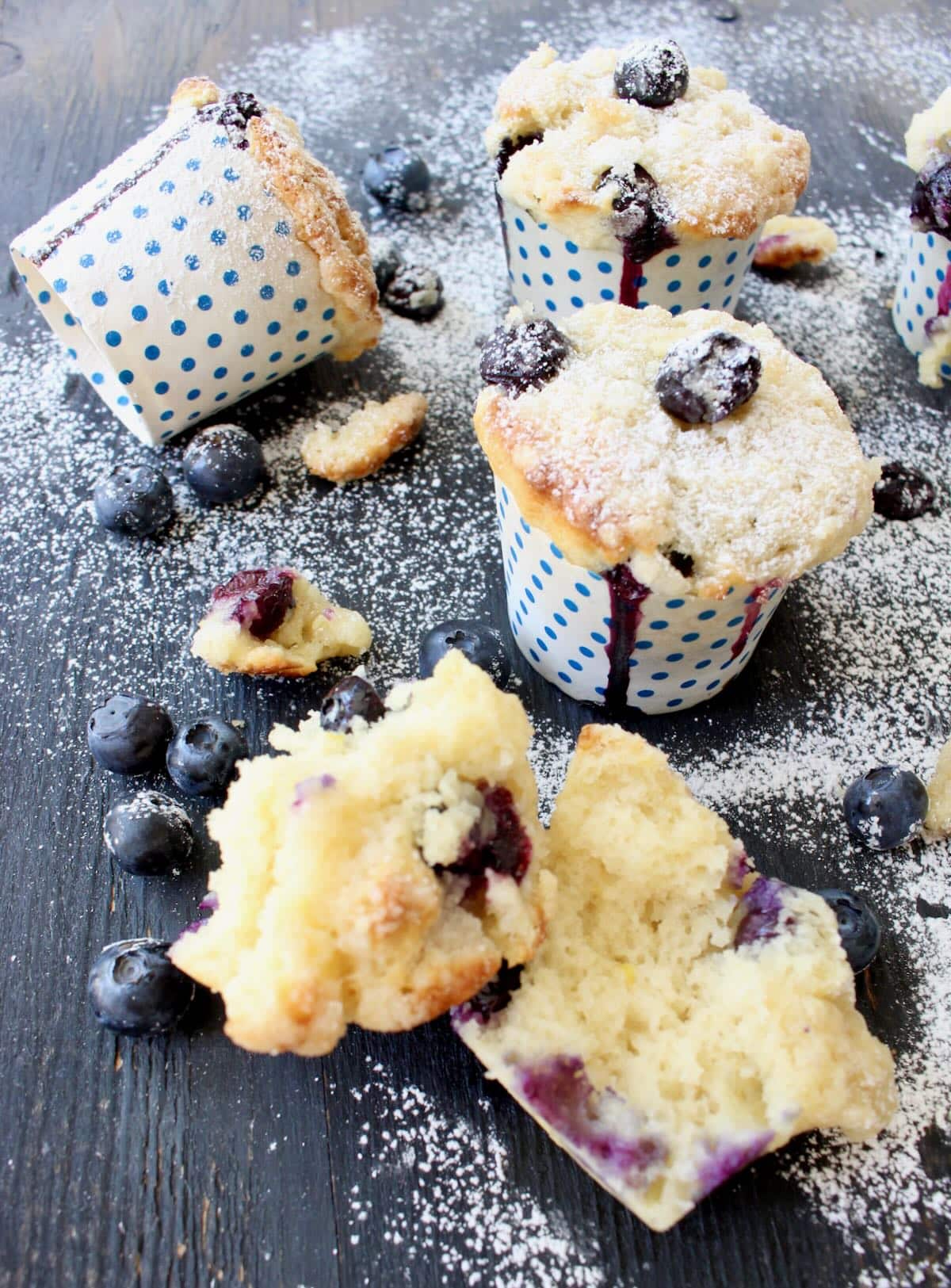 Ricotta Blueberry Muffins - Vegan Recipe