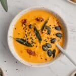 Butternut Squash Soup with Coconut Milk