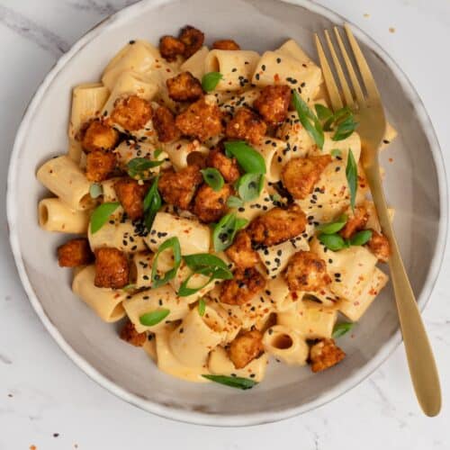 Tofu Gochujang Pasta