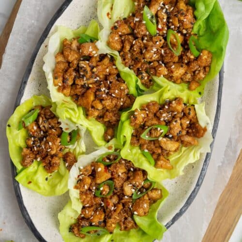 Tofu Lettuce Wraps