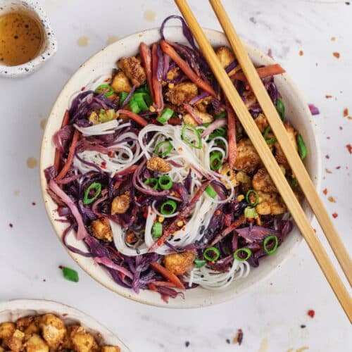 Tofu Egg Roll In a Bowl