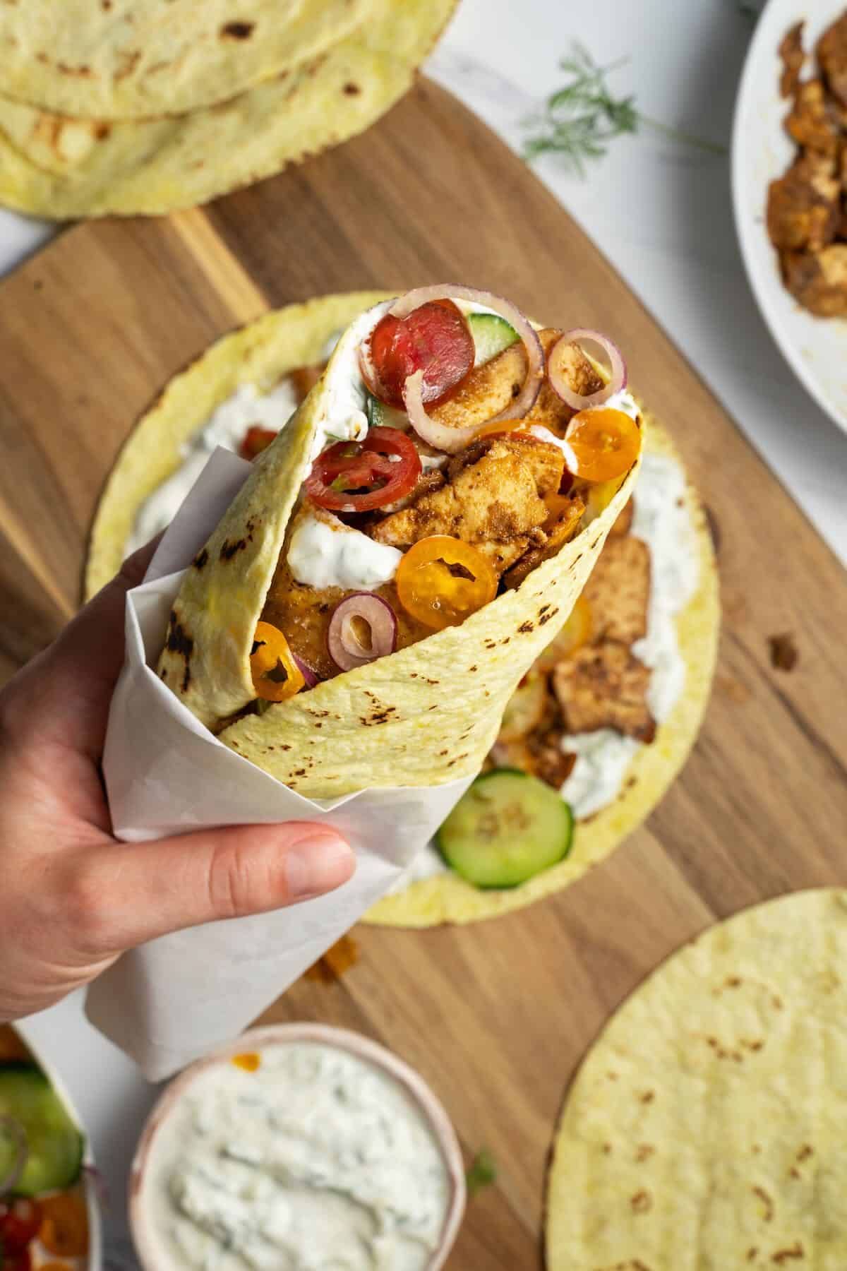 high protein vegan wrap high protein vegan wrap