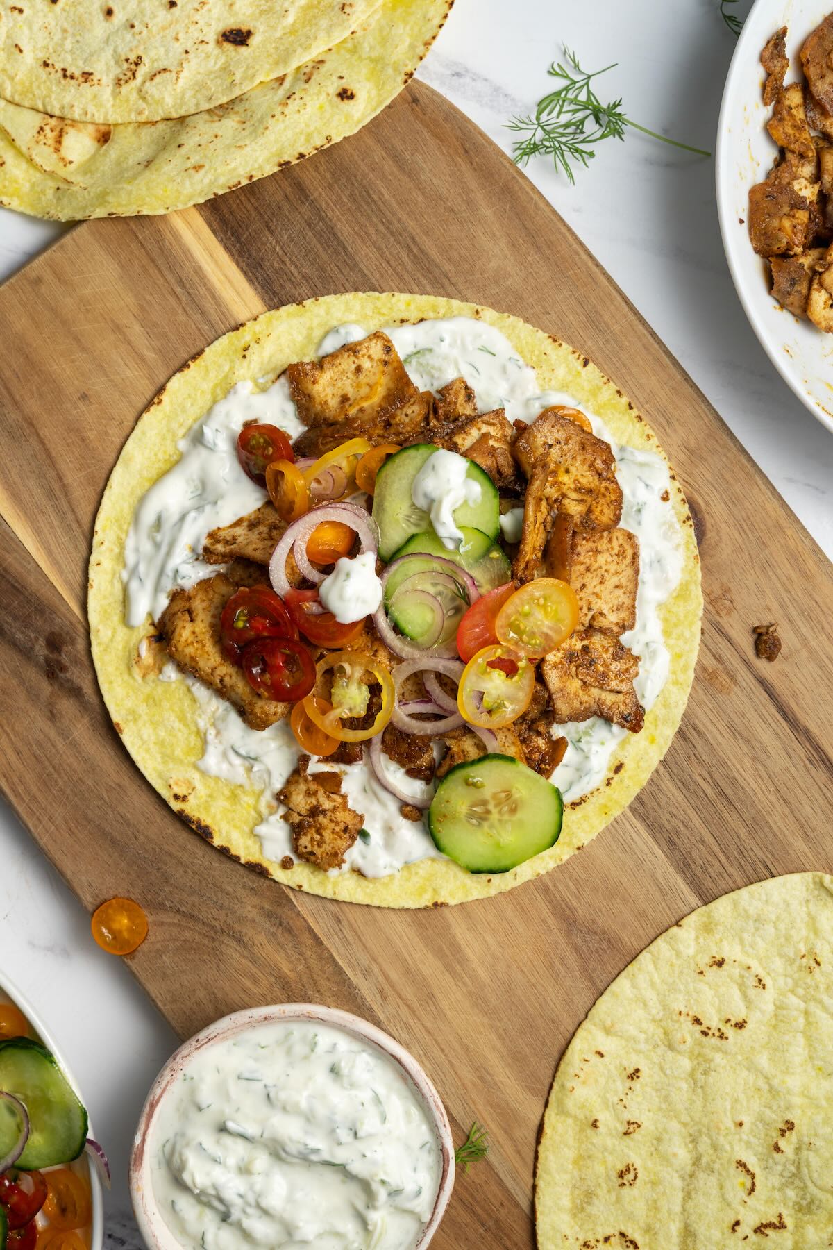 Tofu Shawarma Tofu Shawarma