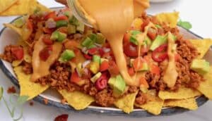cashew nacho cheese sauce with chipotle in adobo